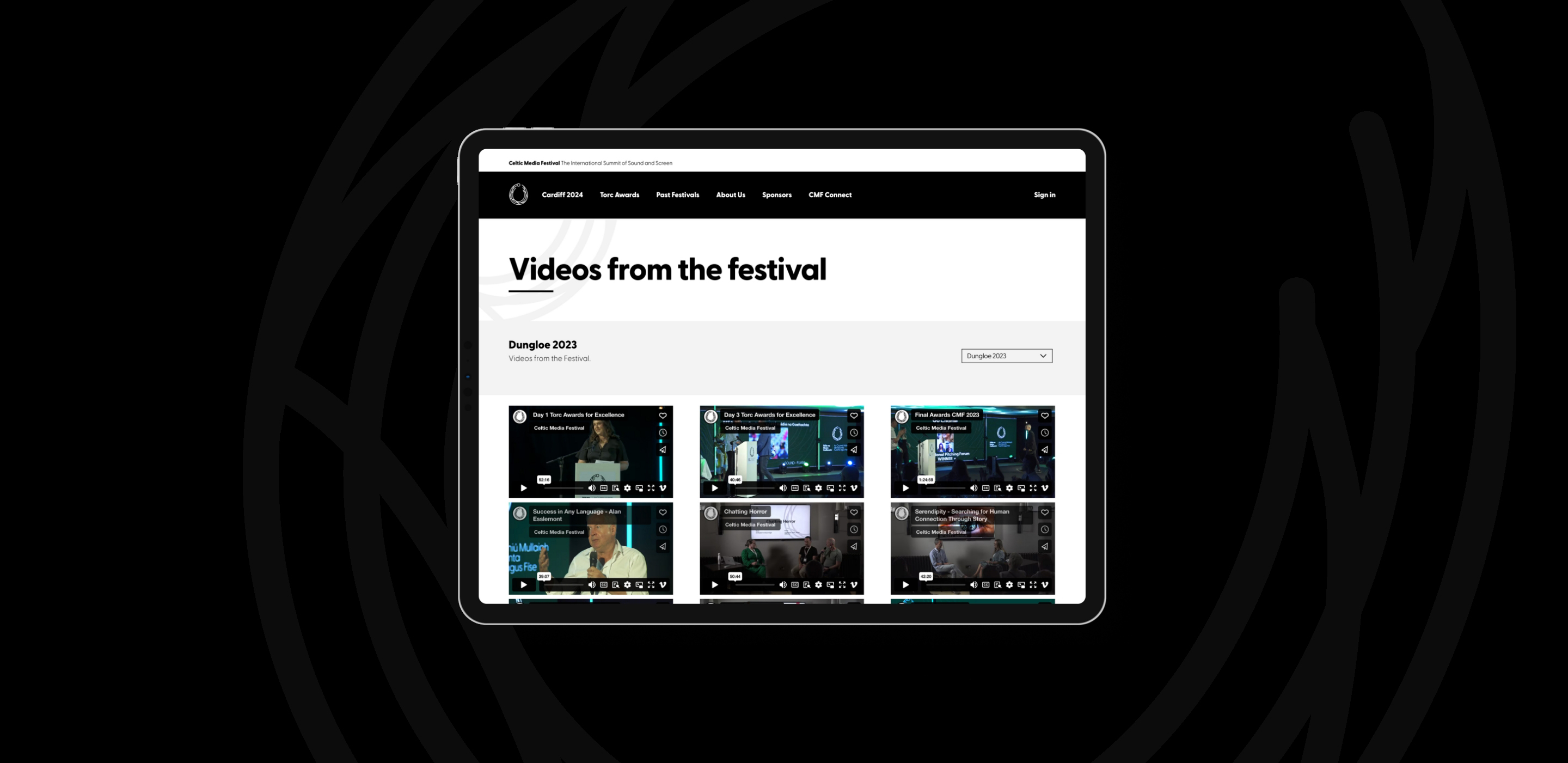 iPad Festival Videos