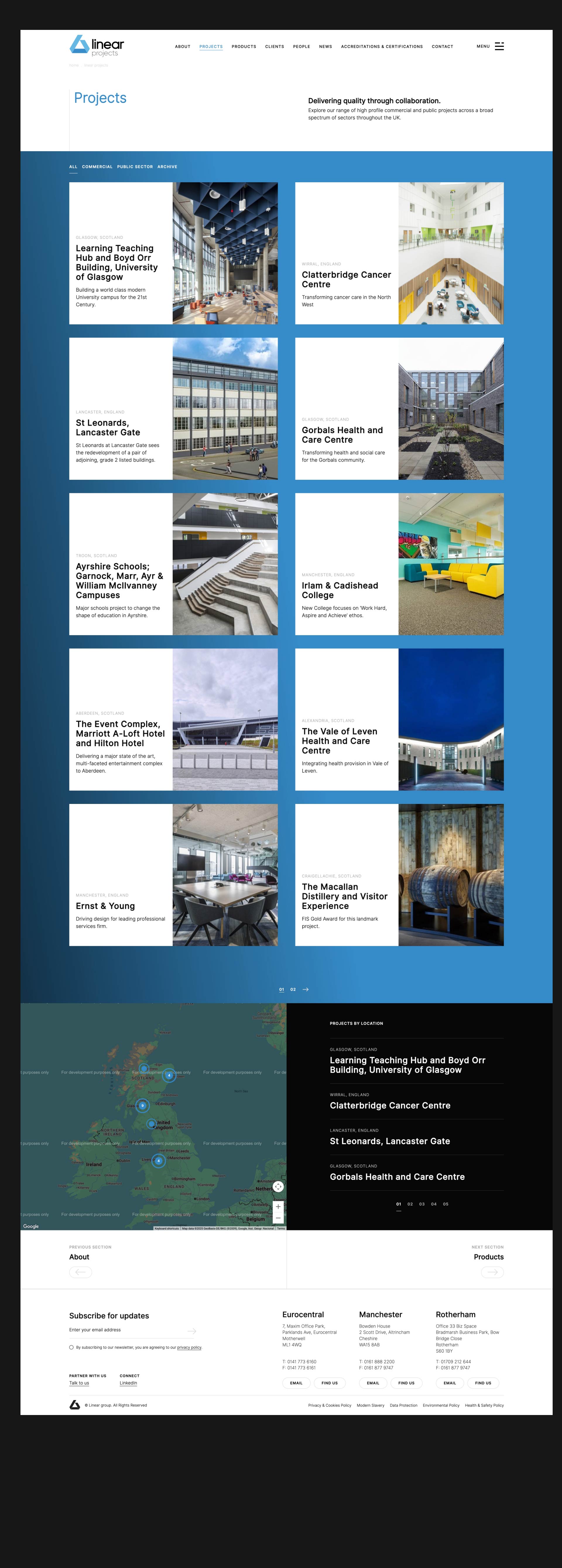 Linear Design Projects