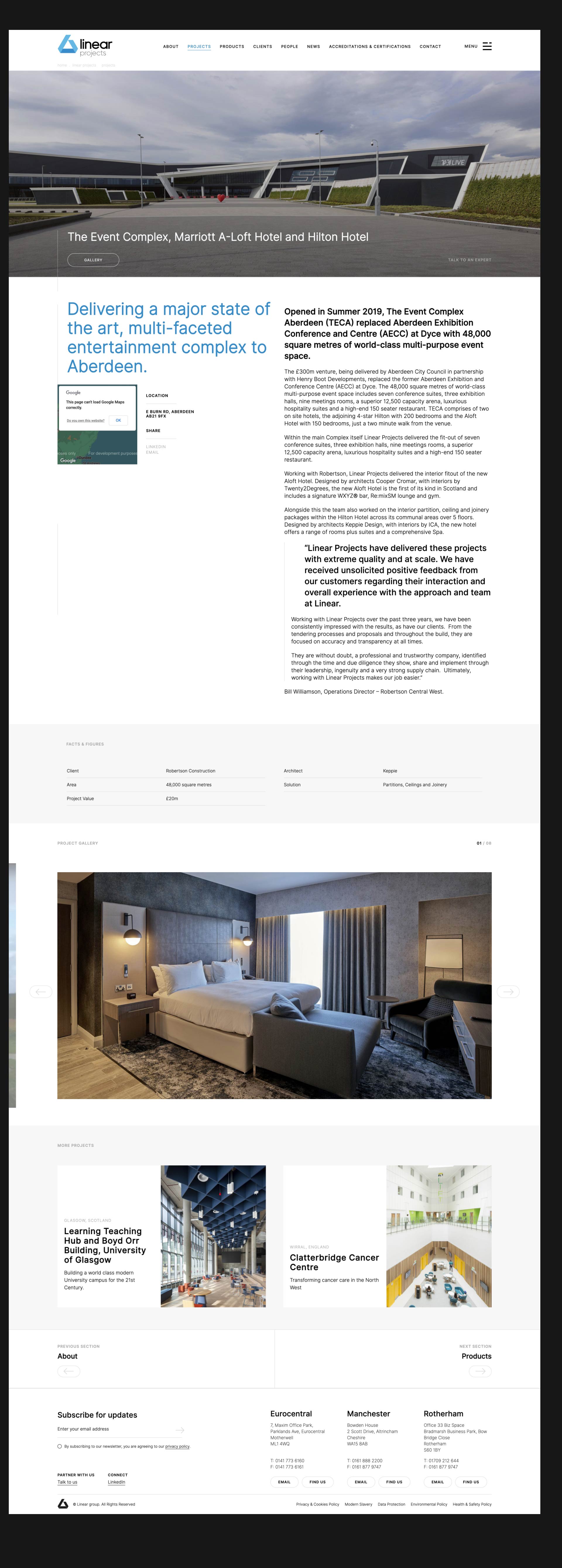 Linear Design Project Detail