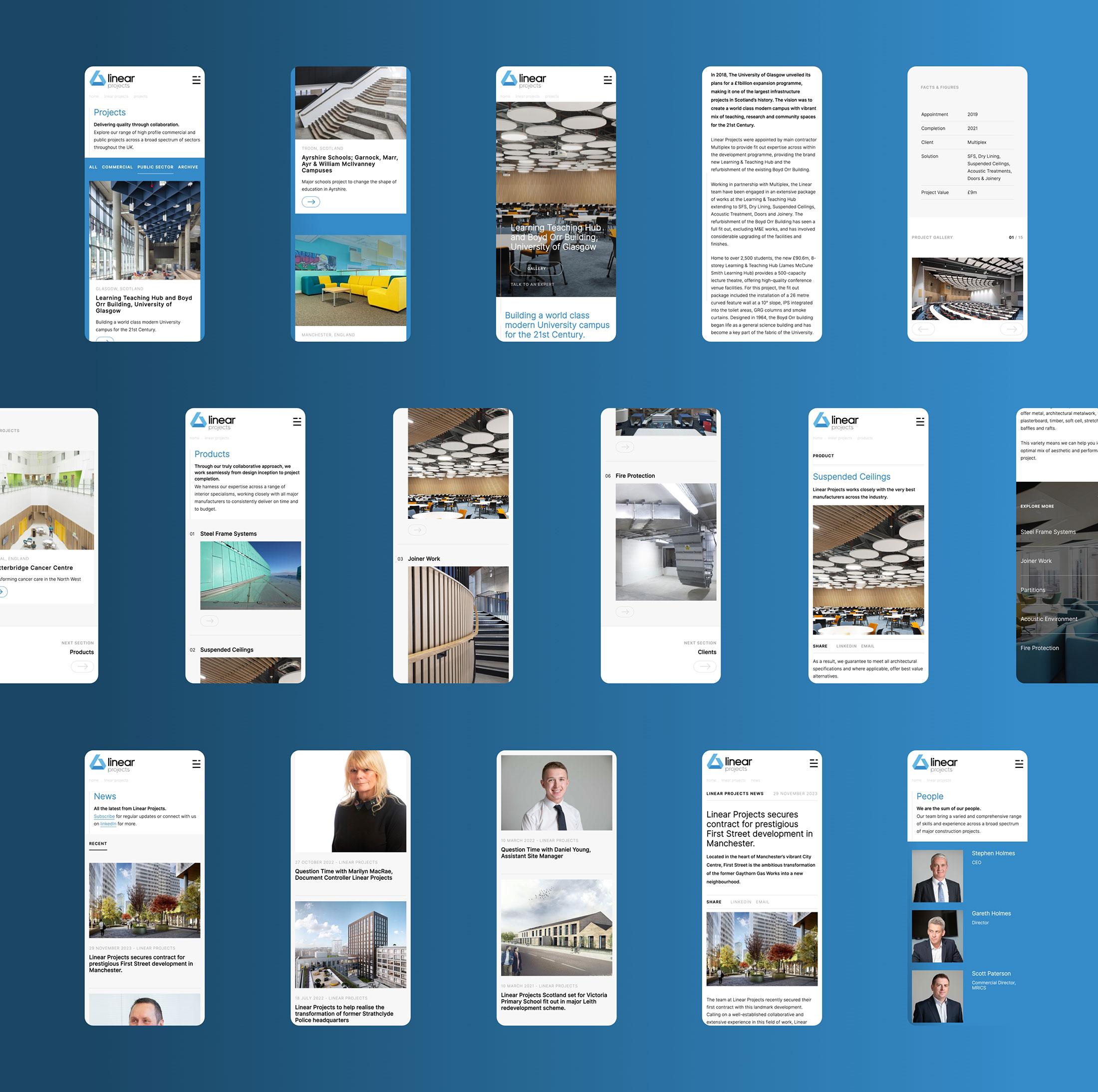 Linear Mobile Visuals