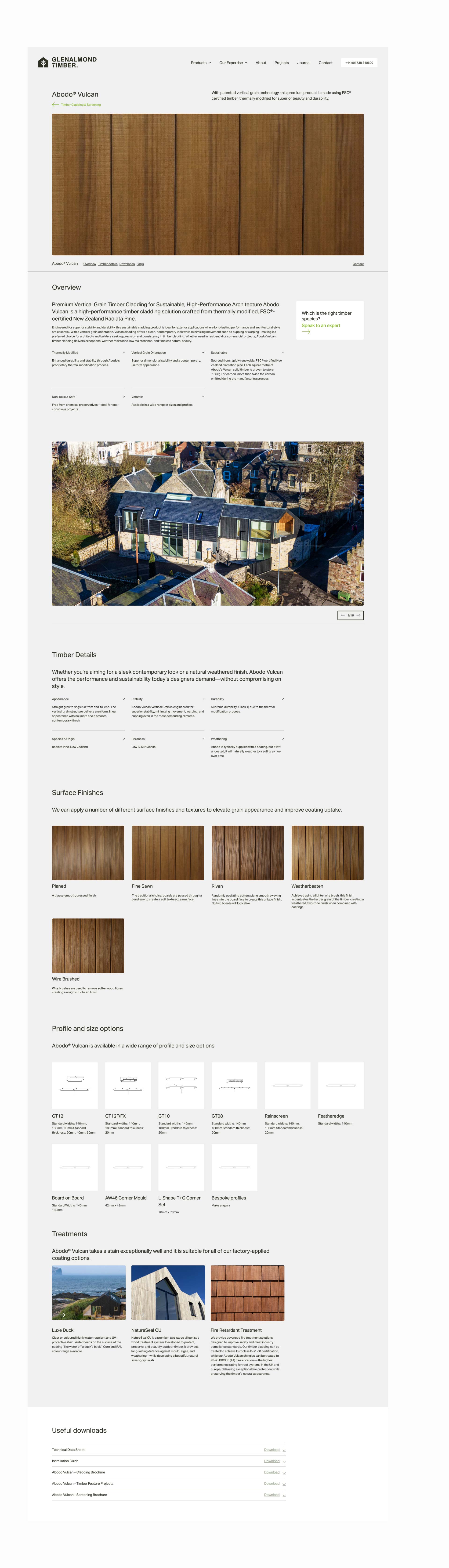 Glenalmond Product Display