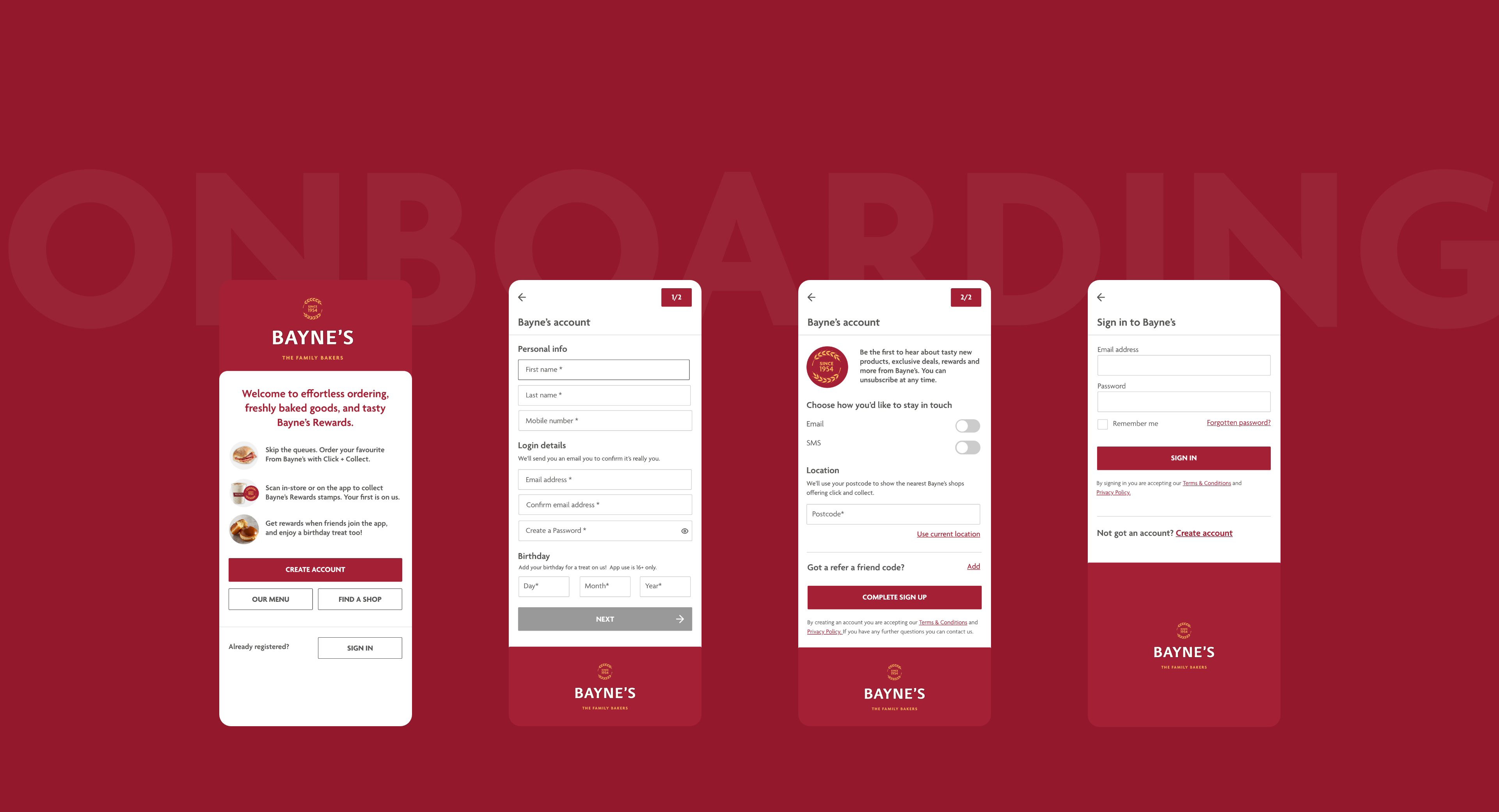 Bayne's OnBoarding
